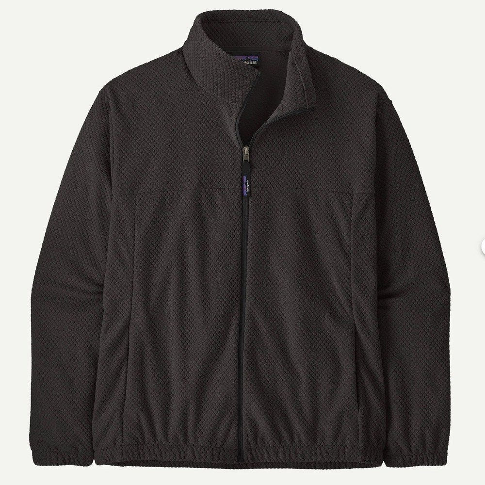 Patagonia Textured Fleece Jacket Black XXL New With‎ Tags